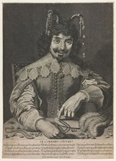 Wealth Collection: The Happy Cuckold, 1640. Artist: Anonymous