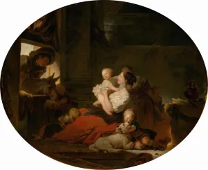 The Happy Family, c. 1775. Creator: Jean-Honore Fragonard