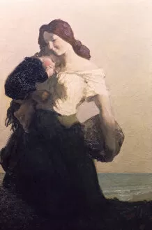 Sentimental Gallery: The Happy Mother, 1913. Creator: Max Bohm