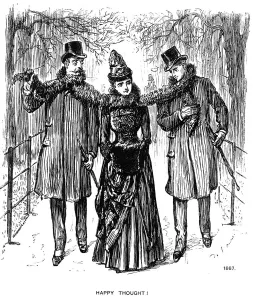 George Du Prints: Happy Thought!, 1887 (1891). Artist: George du Maurier