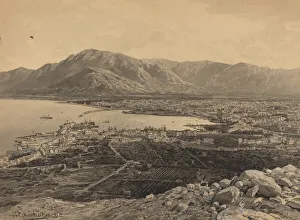 Themistokles Von Eckenbrecher Prints: The Harbor of Piraeus, 1891. Creator: Themistocles von Eckenbrecher