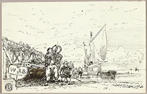 Beverley William Roxby Prints: Harbor Scene, n.d. Creator: William Roxby Beverley