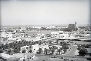 Docks Prints: The Harbour, Casablanca, Morocco, c1955. Creator: Arthur Charles Kirby Ware