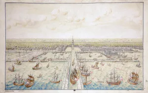 Russian Fleet Gallery: Harbour at Kronshtadt. Draft