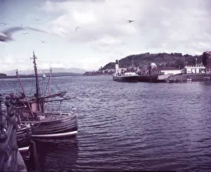 Fishing Boat Prints: The harbour, Oban, Scotland, c1955. Creator: Arthur Charles Kirby Ware