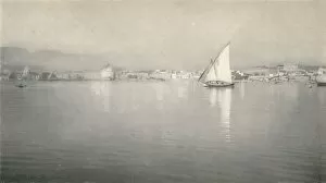 Belfield Gallery: In the Harbour, Palma, Majorca, c1927, (1927). Artist: Reginald Belfield