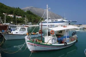 Harbour of Poros, Kefalonia, Greece
