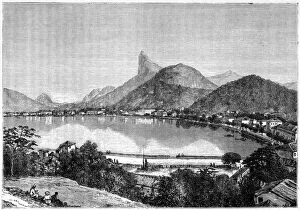 Images Dated 28th August 2007: Harbour of Rio de Janeiro, 1898