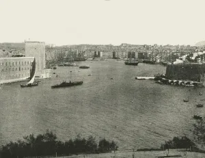Harbour view, Marseilles, France, 1895. Creator: Unknown