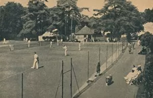 Bournemouth Gallery: Hard Tennis Courts, Upper Gardens, 1929