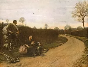 Rest Gallery: Hard Times, 1885, (c1930). Creator: Hubert von Herkomer
