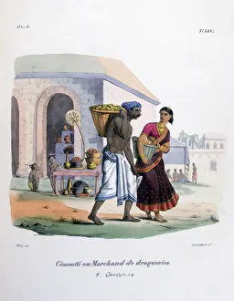 Emmanuel Adolphe Midy Prints: Hardware Merchant, 1828. Artist: Marlet et Cie