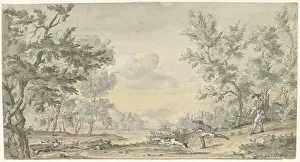 Meijer Hendrik Ii Prints: Hare hunt, 1754-1793. Creator: Hendrik Meijer
