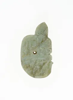 Hare Pendant, Shang dynasty (c. 1600-1046 BC), 12th / 11th century B. C. Creator: Unknown