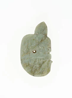 12th Century Bc Gallery: Hare Pendant, Shang dynasty (c.1600-1046 BC), 12th / 11th century B.C. Creator: Unknown
