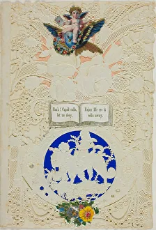 Valentines Card Prints: Hark, Cupid Calls (valentine), n.d. Creator: Unknown
