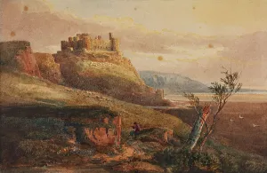 Irish Sea Prints: Harlech Castle, 1812-14. Creator: David Cox the Elder