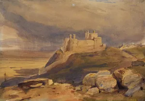 Cox David Prints: Harlech Castle, 1825-40. Creator: Unknown