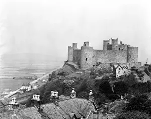 Invading Prints: Harlech Castle, Wales, c1955. Creator: Arthur Charles Kirby Ware