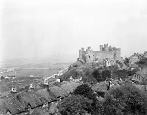 Invading Prints: Harlech Castle, Wales, c1955. Creator: Arthur Charles Kirby Ware