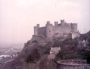 County Prints: Harlech Castle, Wales, c1955. Creator: Arthur Charles Kirby Ware