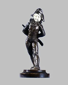 Images Dated 25th March 2015: Harlequin in bronze and ivory