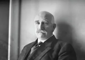 Democratic Party Prints: Harmon, Judson, Governor, portrait photograph, 1912 Apr. 1. Creator: Arnold Genthe