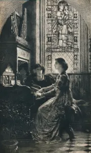 Harmony, 1877, (1912). Artist: Frank Dicksee