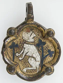 Tack Prints: Harness Pendant, possibly Spanish, 13th-early 15th century. Creator: Unknown
