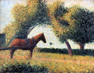 Harness Prints: The Harnessed Horse, 1883. Artist: Georges-Pierre Seurat