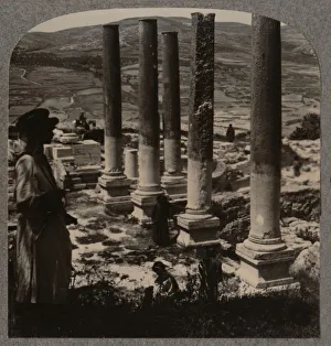 Harods Street of Columns, Samaris, c1900