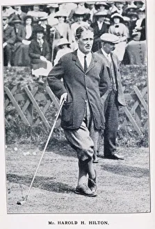 Hilton Prints: Harold H Hilton, golfer, c1900