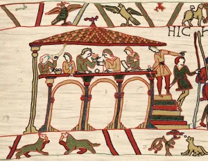 Harold Godwineson Prints: Harold II, last Anglo-Saxon king of England, 1066 (1070s)