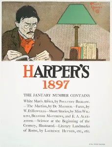 Lamplight Prints: Harper's 1897, The January Number Contains White Man's Africa