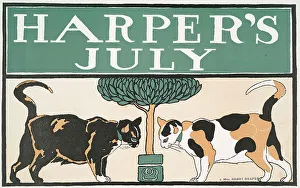 Harper's July, c1898. Creator: Edward Penfield