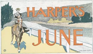 Penfield Edward Prints: Harper's June, c1890 - 1907. Creator: Edward Penfield