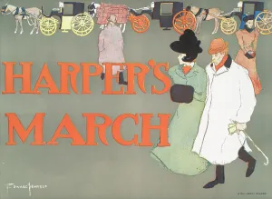 Harper And Brothers Prints: Harper's March, c1890 - 1907. Creator: Edward Penfield