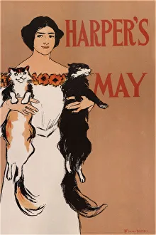 Penfield Prints: Harpers May, 1897. Artist: Penfield, Edward (1866-1925)