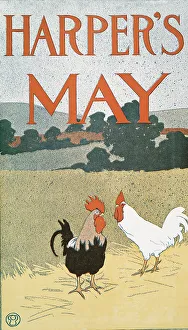 Penfield Edward Prints: Harper's May, c1893 - 1899. Creator: Edward Penfield