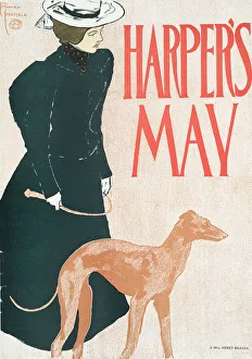 Harper And Brothers Prints: Harper's May, c1897. Creator: Edward Penfield