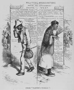 Mississippi United States Of America Prints: From Harper's Weekly; [Political assassinations- Taking the consequences]