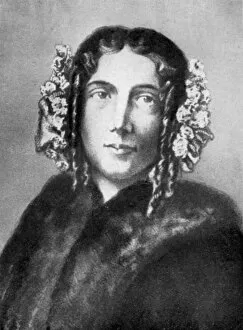 Harriet Beecher Stowe (1811-1896), American abolitionist and novelist, 1926