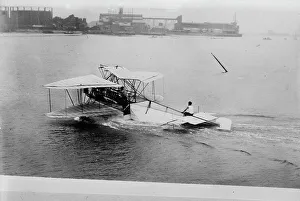 Maker Prints: Harriman Hydroaeroplane, between c1910 and c1915. Creator: Bain News Service