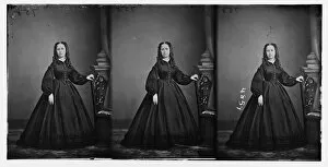 Ringlets Collection: Harris, Lizzie (Actress), ca. 1860-1865. Creator: Unknown
