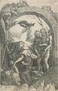Harrowing of Hell (Reverse copy after Albrecht Dürer's Harrowing of Hell'... after 1512. Creator: Unknown)