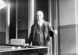 Billiard Table Prints: Harry Cline, between c1910 and c1915. Creator: Bain News Service