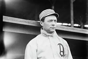 Baseball Cap Prints: Harry Davis, Philadelphia, AL (baseball), c1911. Creator: Bain News Service