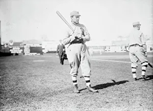 Baseman Prints: Harry Davis, Philadelphia, AL (baseball), 1910. Creator: Bain News Service