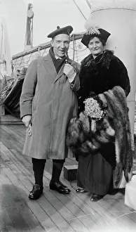 Tam Oshanter Prints: Harry Lauder and wife, 1914. Creator: Bain News Service
