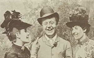 Bonnets Prints: Harry Nicholls in 'Pleasure' at the Drury Lane theatre